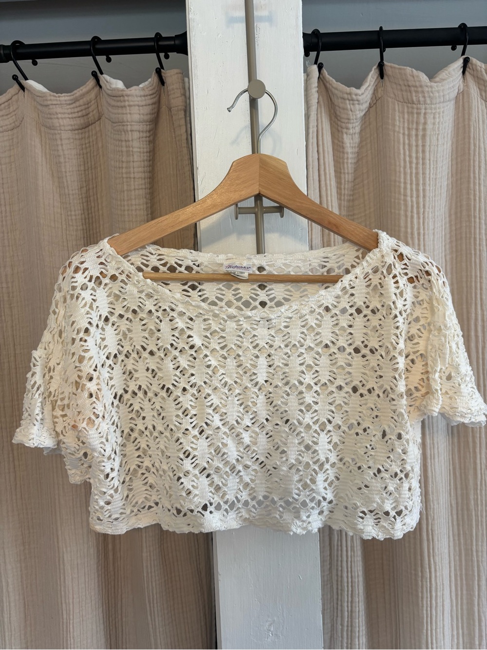 Vintage Frederick’s of Hollywood Lingerie Crop Top- Small